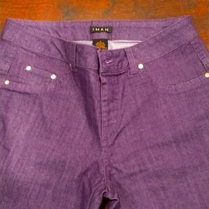 Ladies (IMAN brand) classic bootleg jeans